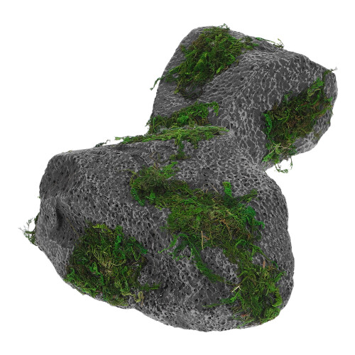 2pcs Realistic Artificial Rocks for Landscaping and Aquarium Decor
