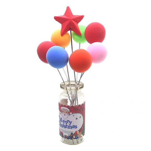 1/12 Christmas Balloon Model Miniature Sand Table Micro Landscape Accs