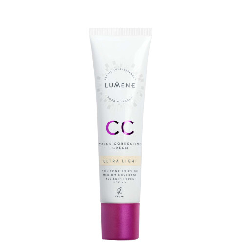 (Deep) Lumene CC Color Correcting Cream SPF20 Ultra Light 30ml 1