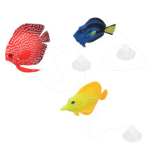 3Pcs Silikon Schwimmende Glowing Clownfische