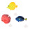 3Pcs Silikon Schwimmende Glowing Clownfische 9