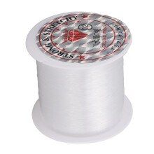 Rolle transparente Nylonschnur, 0,2 mm / 142 yd