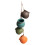 1 set ceramic hanging flowerpot for balcony plants 1