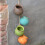 1 set ceramic hanging flowerpot for balcony plants 3