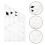 Trapezoid Quilting Template Ruler Clear Acrylic Sewing Tool 11