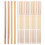 100pcs Hexagonal Wood HB Pencils for Writing Drawing Sketching 10