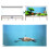 Aquarium-Hintergrundpapier, PVC, selbstklebend, 11