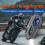 Motorcycle Helmet Bluetooth Headset, Bluetooth 5.3, 500m Intercom, 2-in-1 Microphone(Black) 3