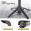40 inch Extendable Selfie Stick Tripod, Phone Tripod with Wireless Remote Shutter, Group Selfies(Black) 5
