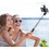 360 Selfie Stick 68cm Tripod Bluetooth Stable Stand Detachable Bluetooth Remote(Black) 4
