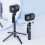 Selfie Stick Tripod,Extendable Stable Tripod Stand With Detachable Bluetooth Remote,for Selfies/Live(Black) 4
