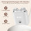 Facial Roller Massager Microcurrent for Face Lifting and Face Sculpting(White) 4