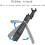 Three-in-one wireless remote control bluetooth selfie stick foldable and expandable tripod(Black) 4
