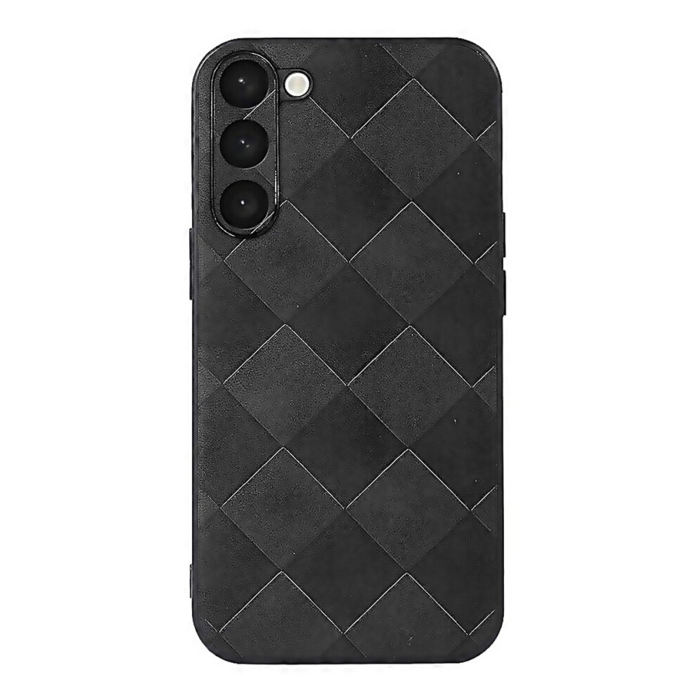 For Samsung Galaxy S23 5G Weave Plaid Pu Phone 6000002073143