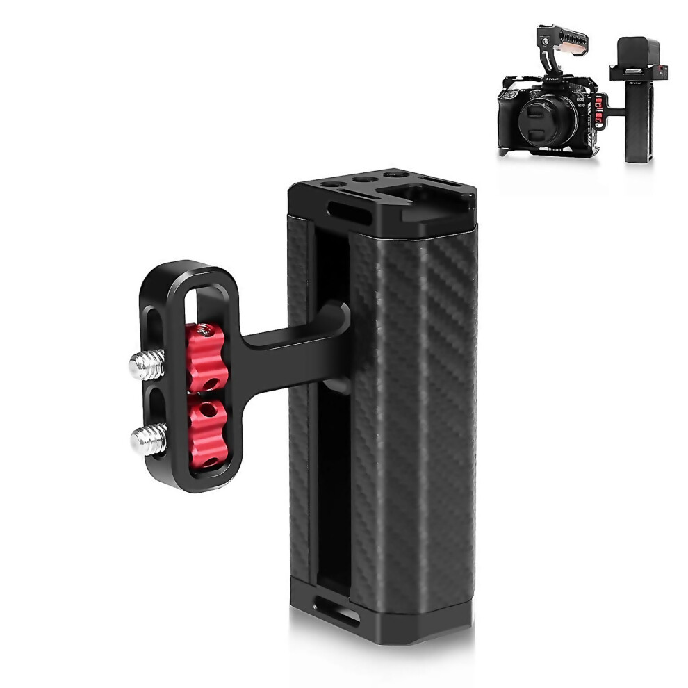 For Puluz Universal Camera Metal Side Handle With Cold Shoe Mount For Camera Cage Stabilizer 6000002056412