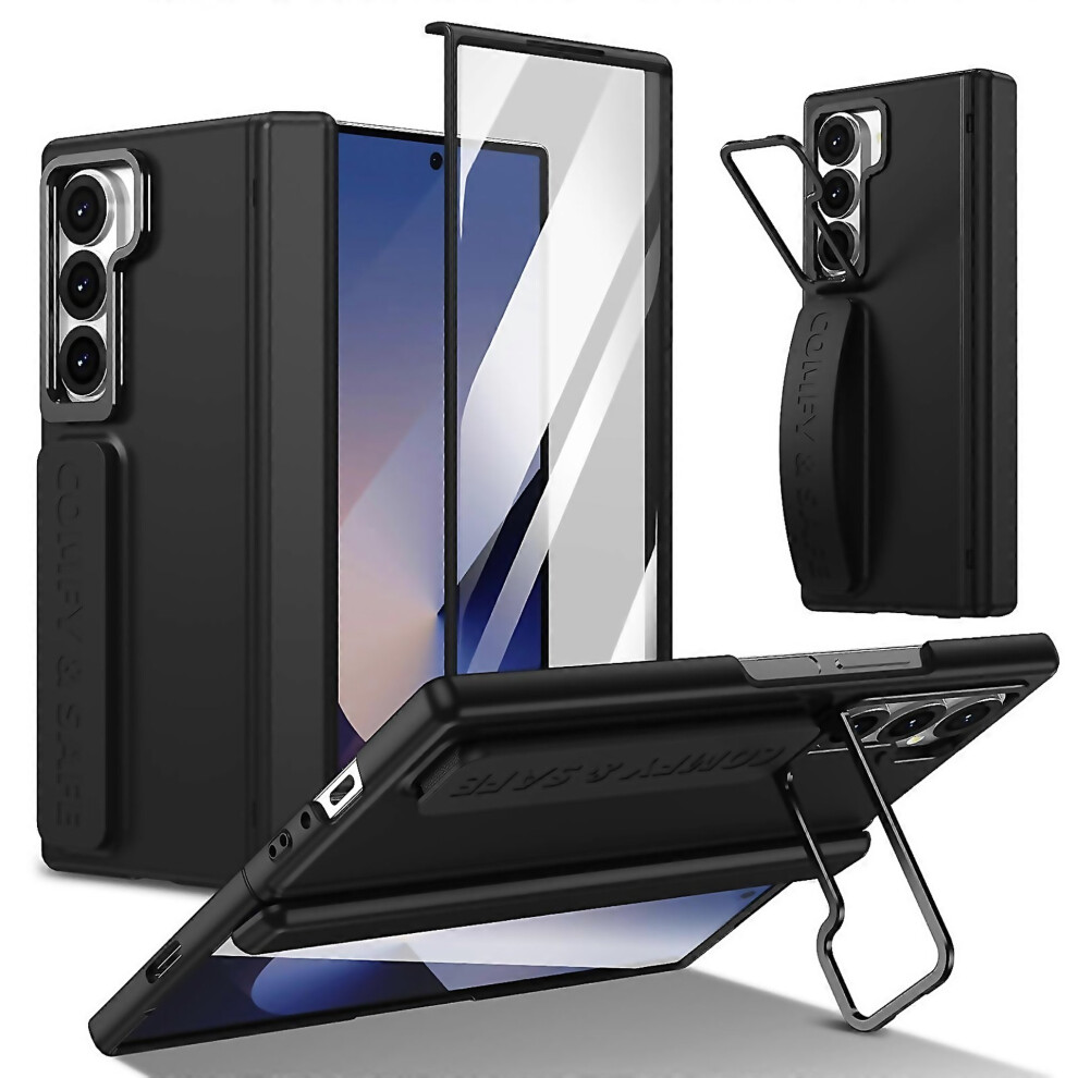 For Film Integrated Lens Frame Bracket Phone Case With Wristband Designed For Modern Living 6000002057709