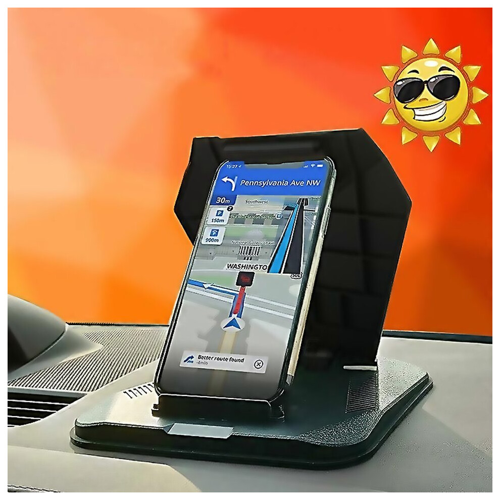 For Car Sunshade Antireflective Phone Tablet Holder Compatible With Folding Screen Phones Dpphs586 6000002061553