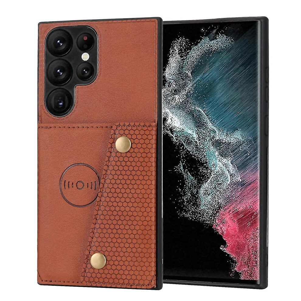 For Samsung Galaxy S23 Ultra 5G Double Buckle Magnetic Phone Crafted With Attention To Detail 6000002064356