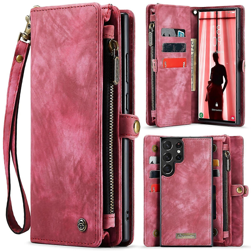 For Samsung Galaxy S23 Ultra 5G Caseme 008 Detachable Multifunctional Leather Phone Suitable For Eve 6000002064738