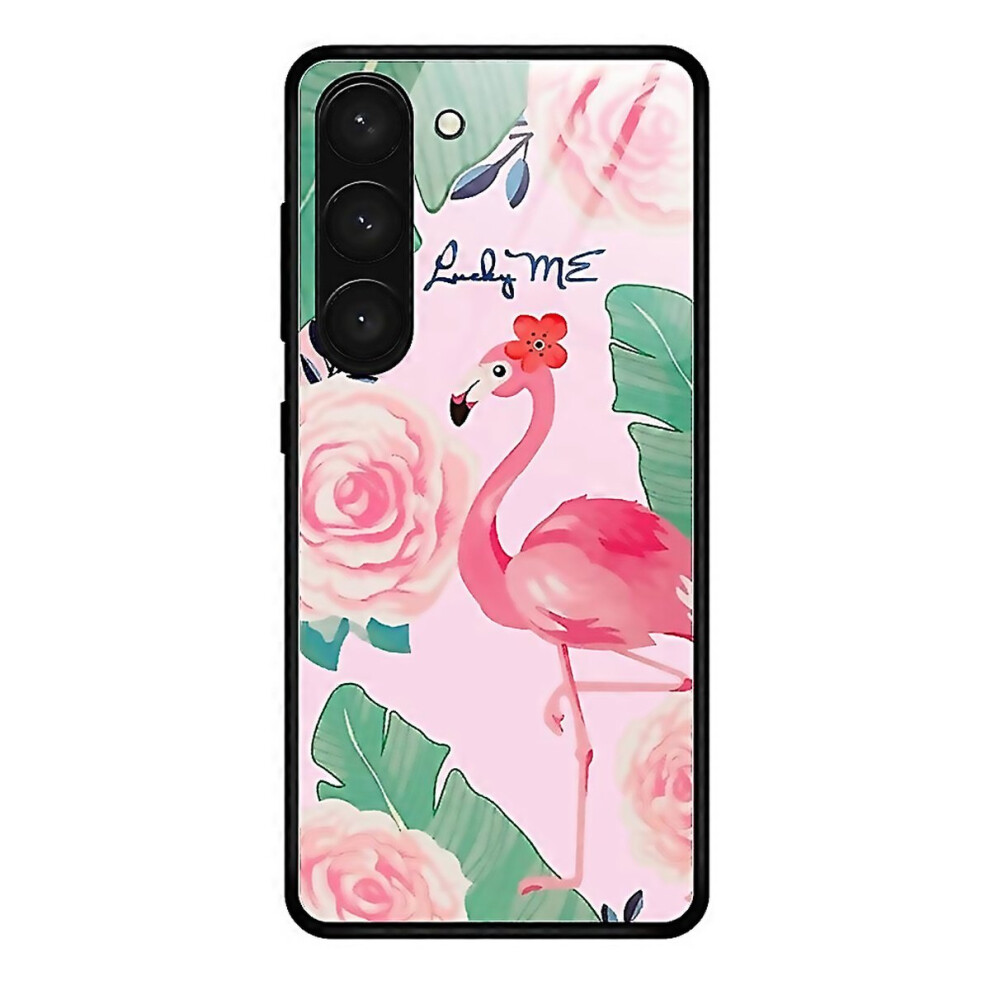 For Samsung Galaxy S23 5G Colorful Painted Glass Phone Easy To Clean And Maintain 6000002065483