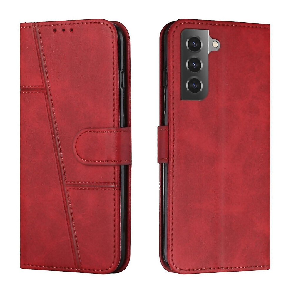 For Samsung Galaxy S23 5G Stitching Calf Texture Buckle Leather Phone Crafted With Attention To Deta 6000002064479