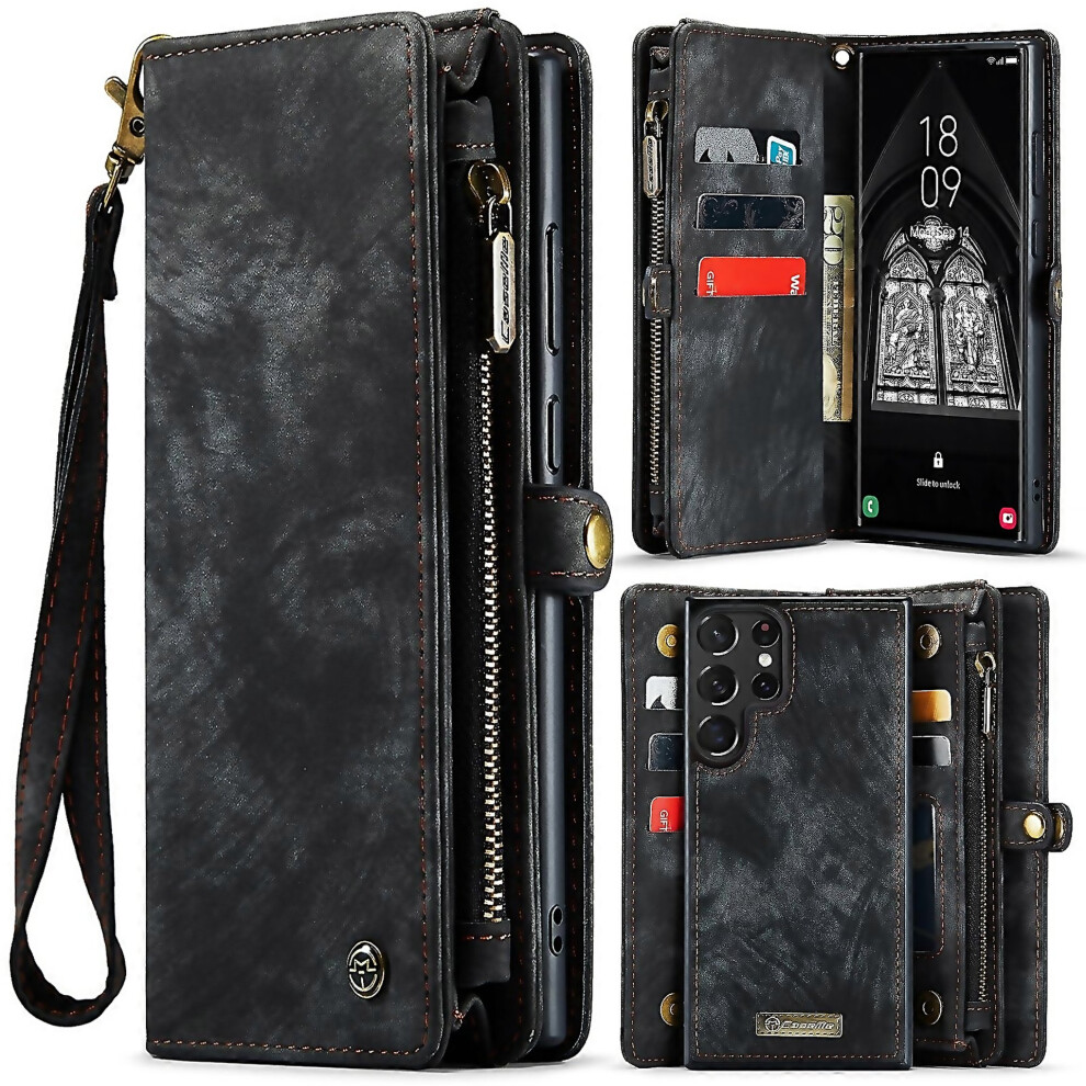 For Samsung Galaxy S23 Ultra 5G Caseme 008 Detachable Multifunctional Leather Phone 6000002064691