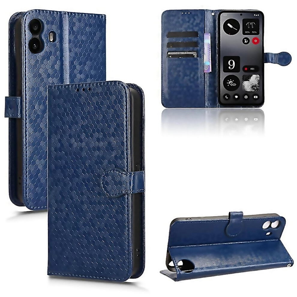 For Honeycomb Dot Texture Leather Phone Easy To Clean And Maintain 6000002067968