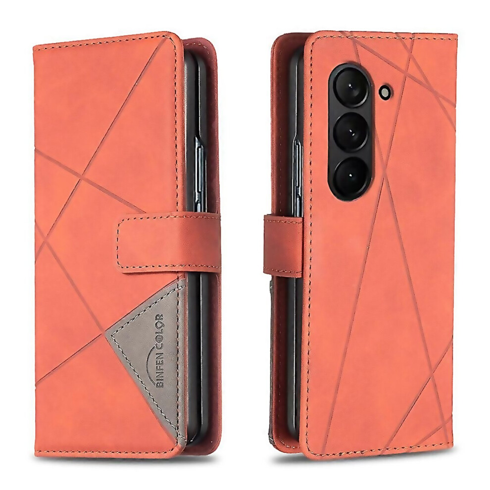 For Magnetic Buckle Rhombus Texture Leather Phone Suitable For Everyday Use 6000002043290