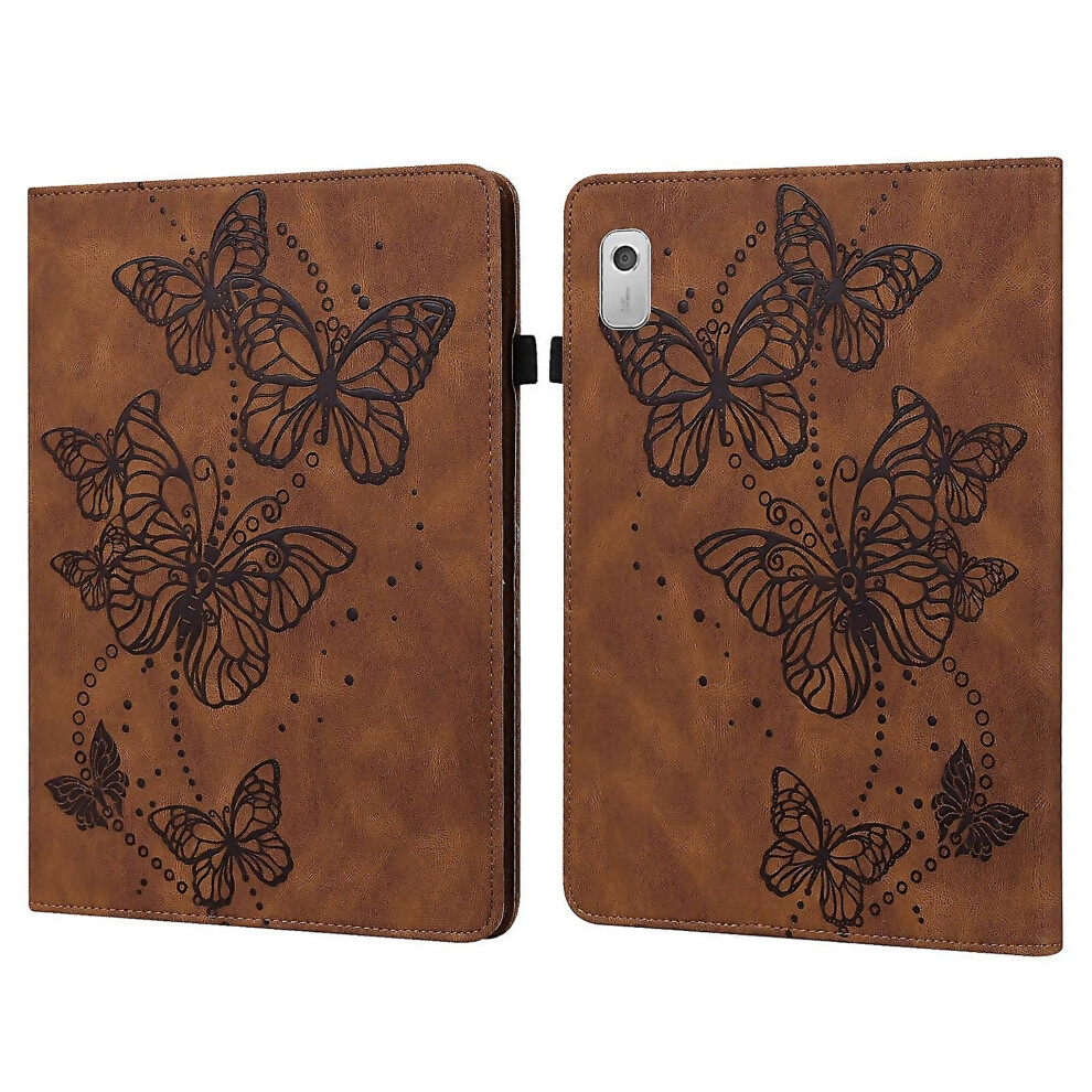 For Lenovo Tab M8 4Th Gen Embossed Butterfly Pattern Leather Tablet Easy To Clean And Maintain 6000002043566