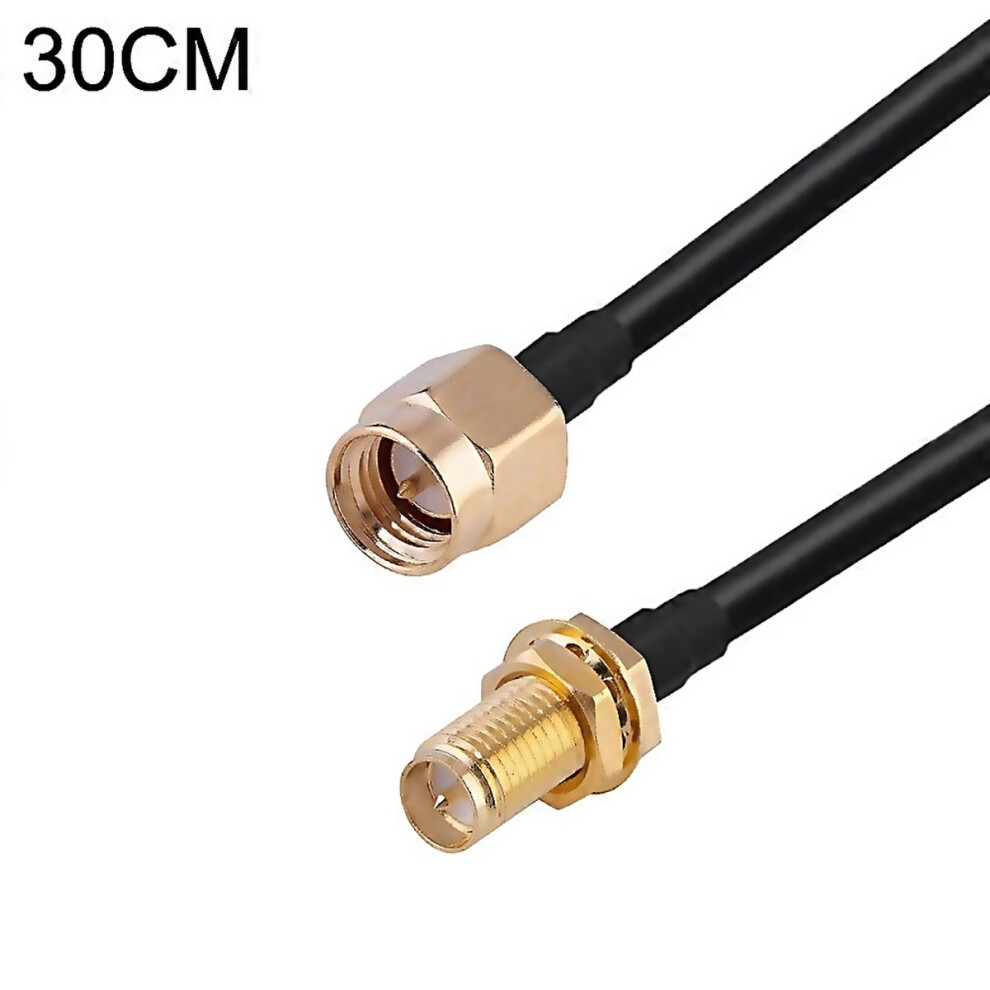 For Sma Male To Sma Female Rg174 Rf Coaxial Adapter Cable Length 30Cm 30Cm Sma Male To Sma Female 6000002044204