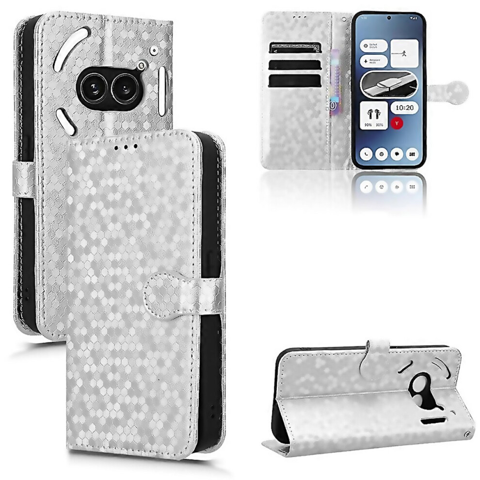 For Honeycomb Dot Texture Leather Phone Crafted With Attention To Detail 6000002068071