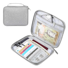 For Haweel Passport Wallet Document Organizer Credit Cards Case Bag With Handle Crafted With Attenti