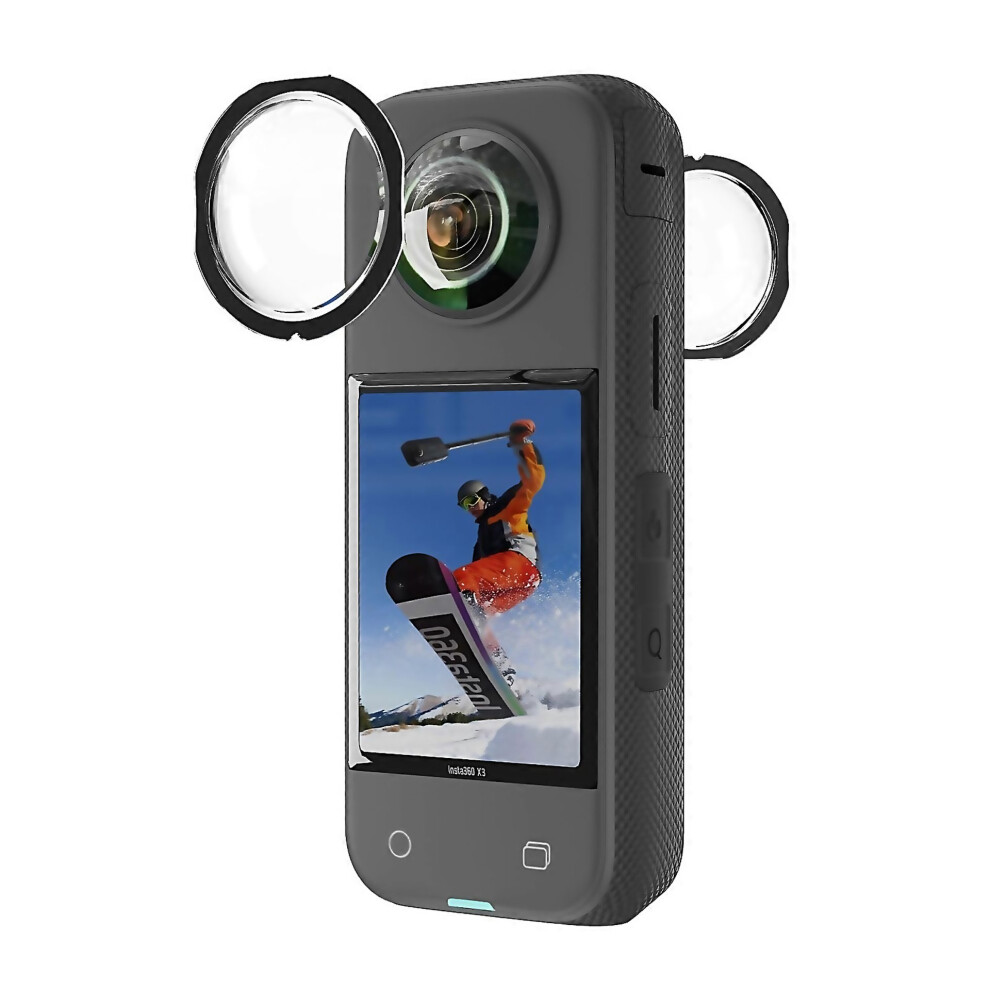 For Insta360 X3 Startrc Lens Guard Pc Protective Cover Black 6000002049735