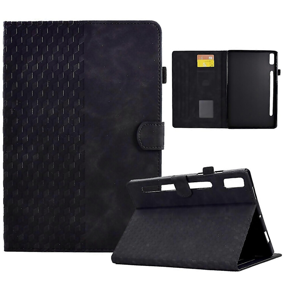 For Lenovo Tab P11 Pro Gen 2 Rhombus Embossed Leather Tablet 6000002034243