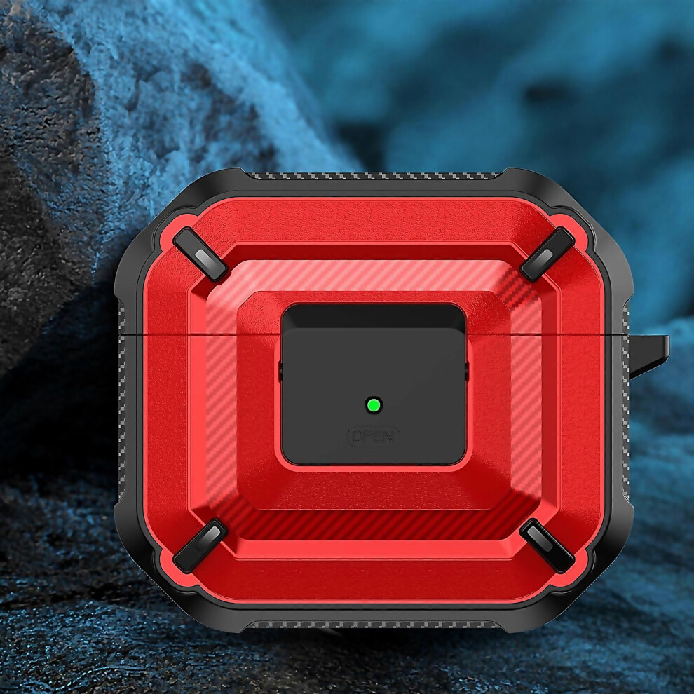 For Diamond Texture Earphone Protective Case With Switch Hook For Airpods Designed For Modern Living-image-OPC-PKJPQTD-NEW