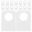 200pcs Clear Self-Adhesive Hang Tags with 12mm Hole 8