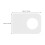 200pcs Clear Self-Adhesive Hang Tags with 12mm Hole 3