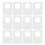 200pcs Clear Self-Adhesive Hang Tags with 12mm Hole 11