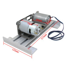 (A) 220V permanentmagnetisk borstlös generator med dubbellager och innerrotor, tyst likström