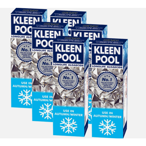 x6  Kleen Pool All Year Round Algaecide Swimming Algae Algicide