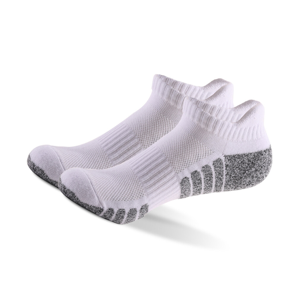 (White, M3538) Cotton Boat Socks - Blend Of Comfort And Style For Every Occasion-image-OPC-PKJQPKG-NEW