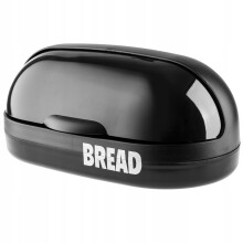 KADAX Brotbehälter, großes schwarzes Brot