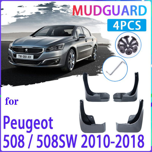 4 st stänkskydd för Peugeot 508 SW 508SW 2010~2018 2011 2012 2013