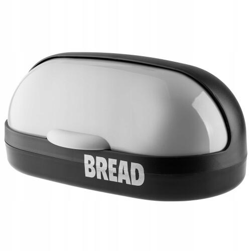 KADAX Brotbehälter Brot Schwarz und Grau