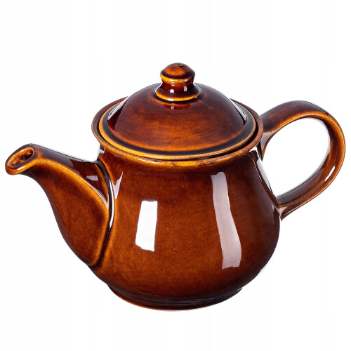 KADAX Teekanne, Kaffeekessel, Steingut 1L