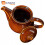 KADAX Teekanne, Kaffeekessel, Steingut 1L 5