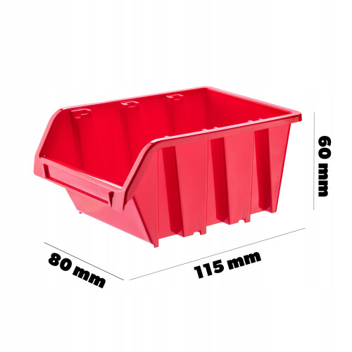 KADAX Containertablett Werkstattbox 115x80mm 10x 2