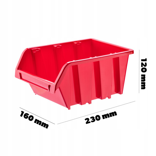 KADAX Containertablett Werkstattbox 230x160mm 10x 2