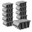 KADAX 10x Organizer Container Ablageschale Werkstatt 195x120mm Set 1