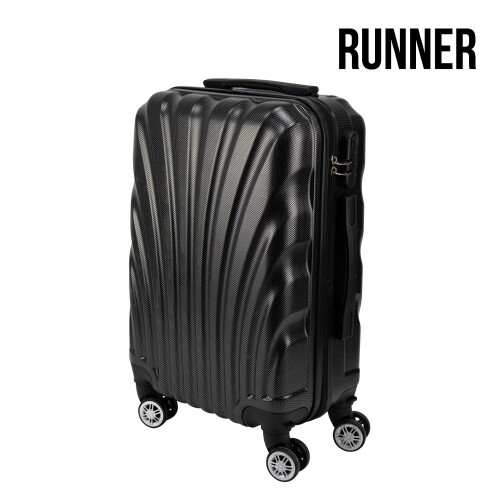 SQ Professional Runner Cabin Suitcase 51cm Black